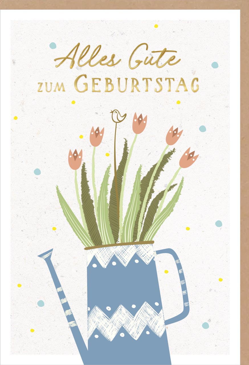 Alles Gute zum Geburtstag (Faltkarte Geburtstag)
